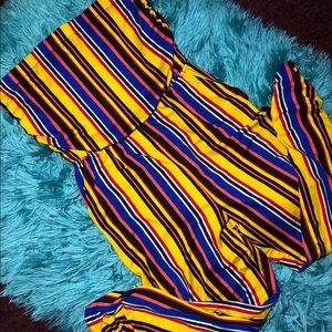 Striped Jumpsuit